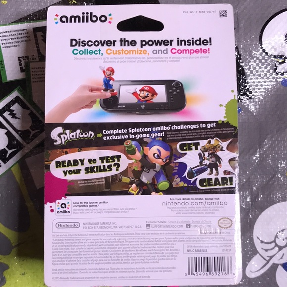 Nintendo Splatoon 3 Switch Video Game and Inkling Boy Amiibo Sealed Set 🦑🐙 - Picture 12 of 17